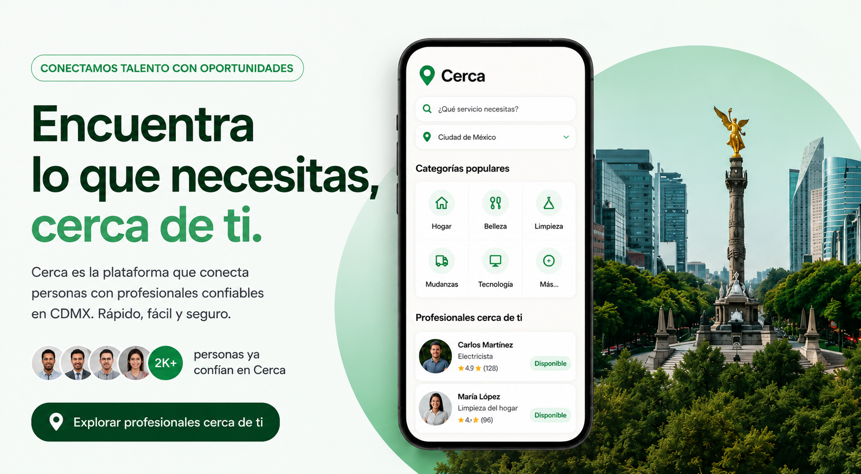Servicio profesional en CDMX